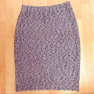 St. John Collection by Marie Gray Pastel Pink Multi Knit Skirt